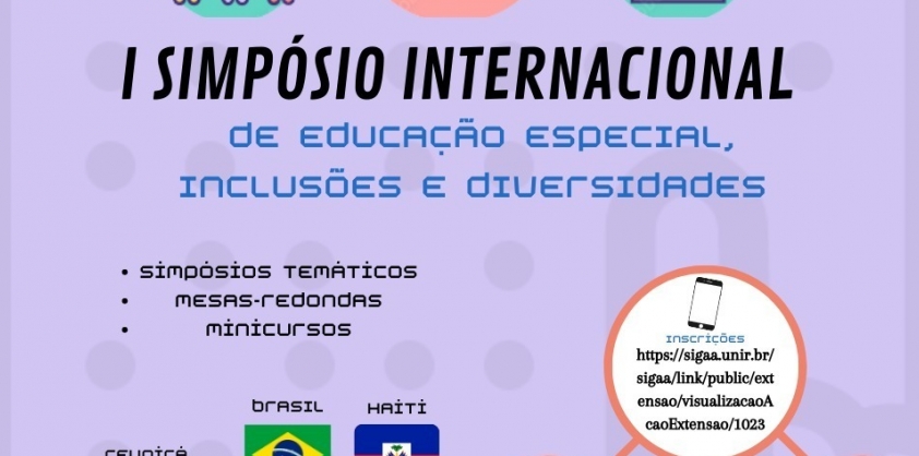 I SIMPÓSIO INTERNACIONAL DE EDUCAÇÃO ESPECIAL, INCLUSÕES E DIVERSIDADES